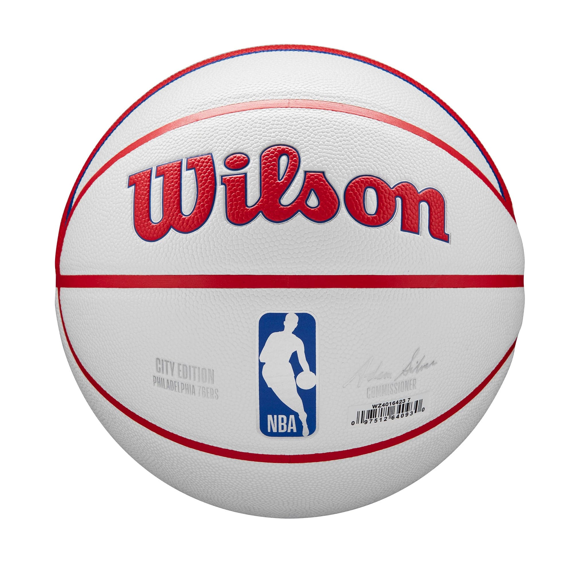 Wilson Sporting Goods Balls Philadelphia 76ers Wilson NBA 22-23 City Edition Collectors Basketball Ball