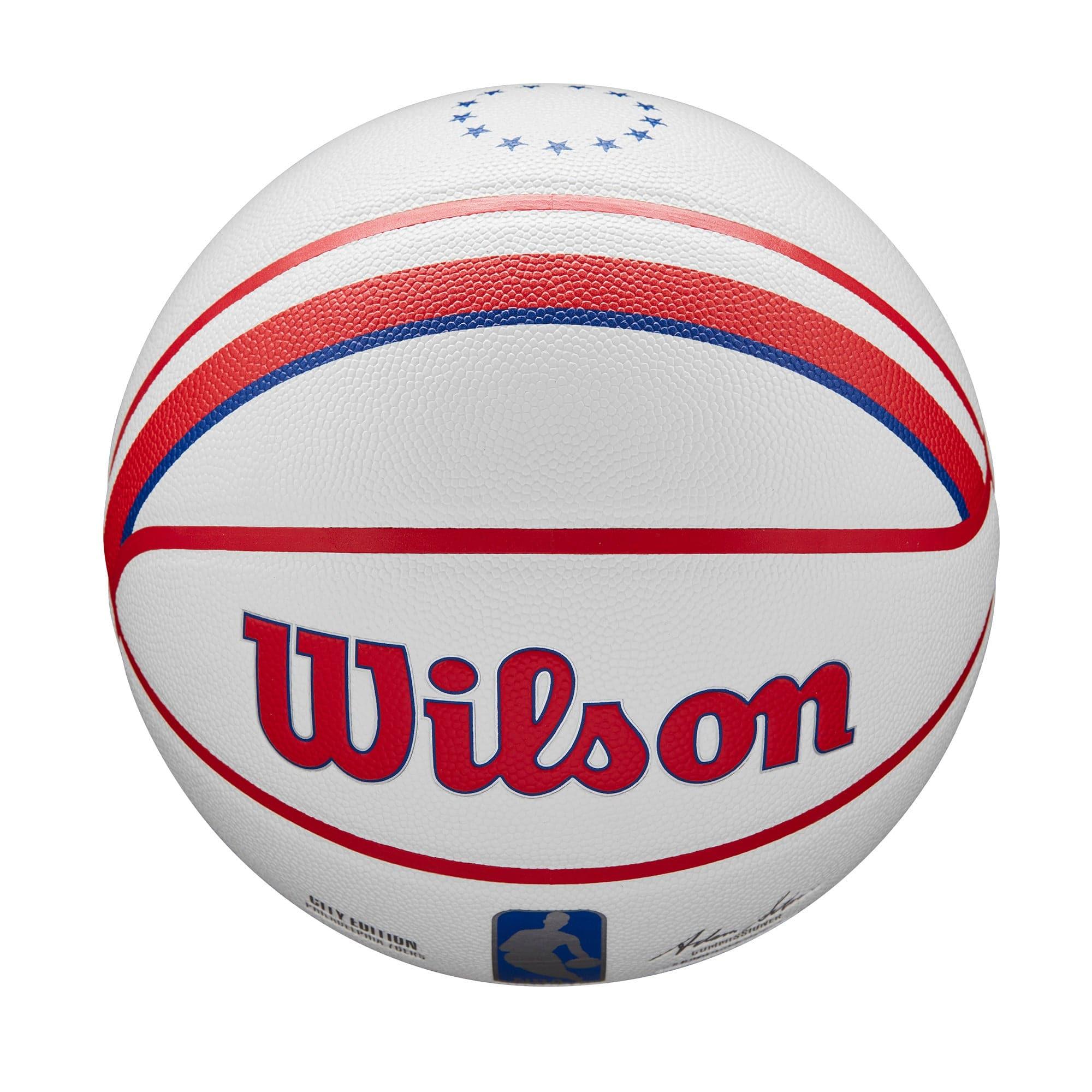 Wilson Sporting Goods Balls Philadelphia 76ers Wilson NBA 22-23 City Edition Collectors Basketball Ball