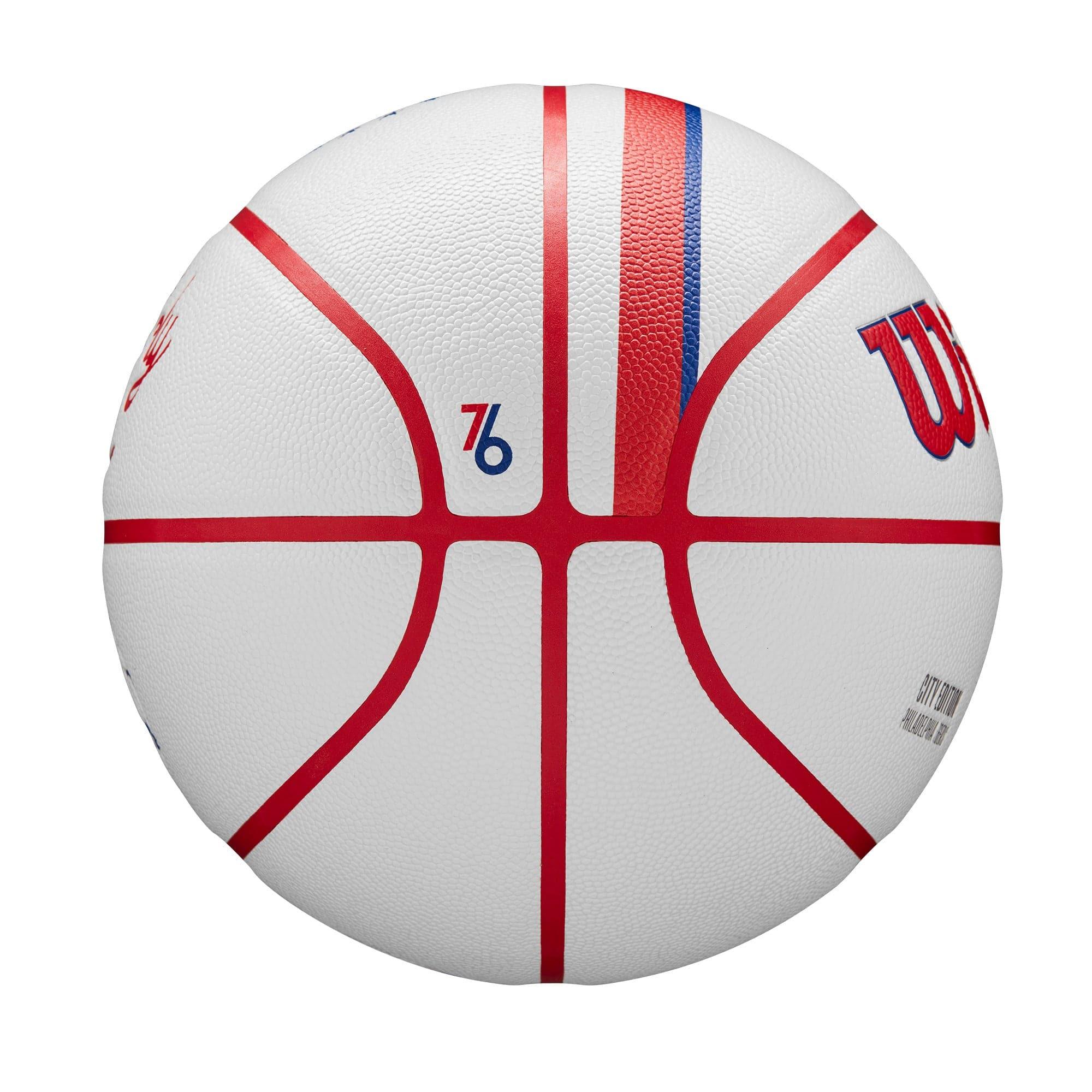 Wilson Sporting Goods Balls Philadelphia 76ers Wilson NBA 22-23 City Edition Collectors Basketball Ball