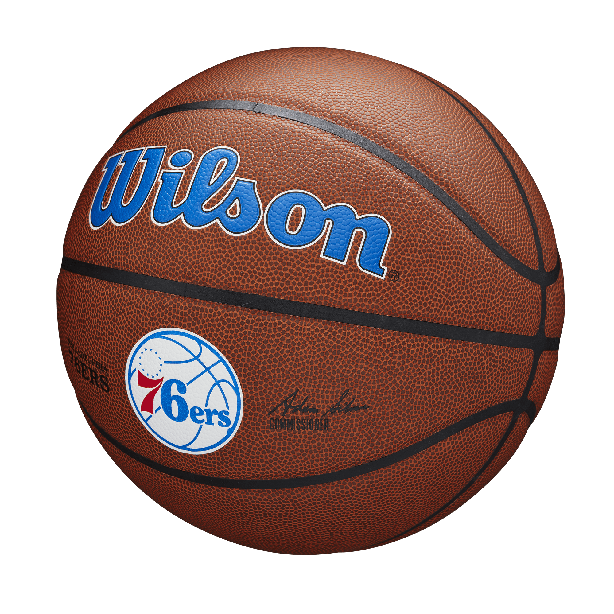 Wilson Sporting Goods Balls Philadelphia 76ers Wilson NBA Team Full Size Basketball Ball