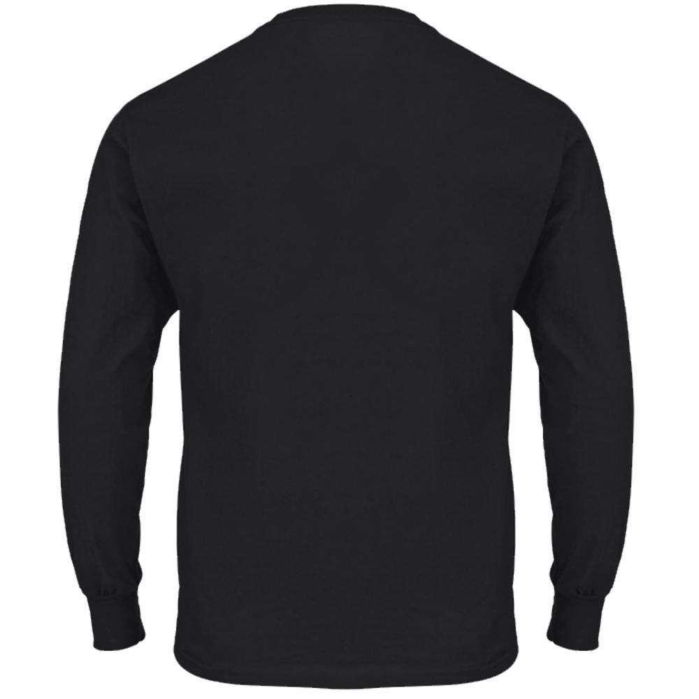 Majestic Athletic T-Shirts Philadelphia Eagles Majestic NFL Critical Victory Long Sleeve T-Shirt - Black