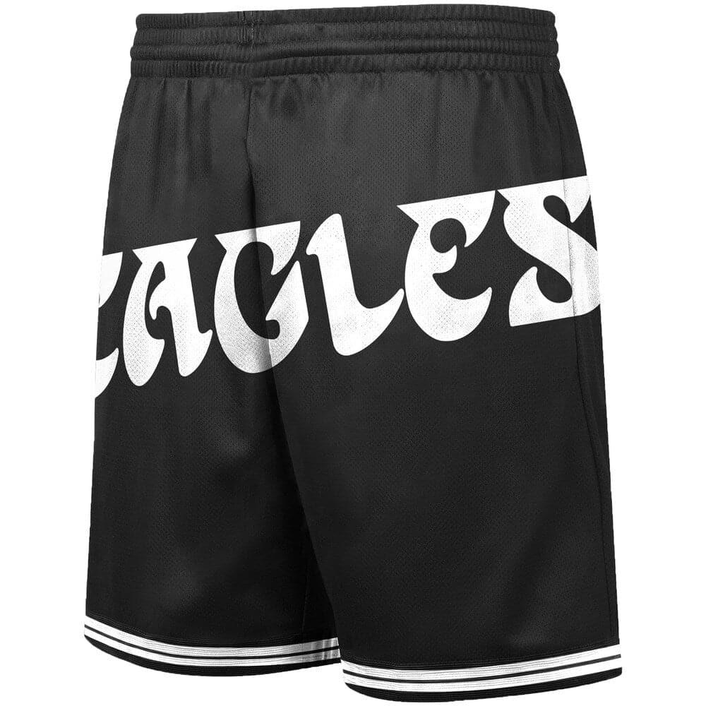 Mitchell And Ness Shorts Philadelphia Eagles Mitchell & Ness NFL Big Face 3.0 Swingman Shorts - Black