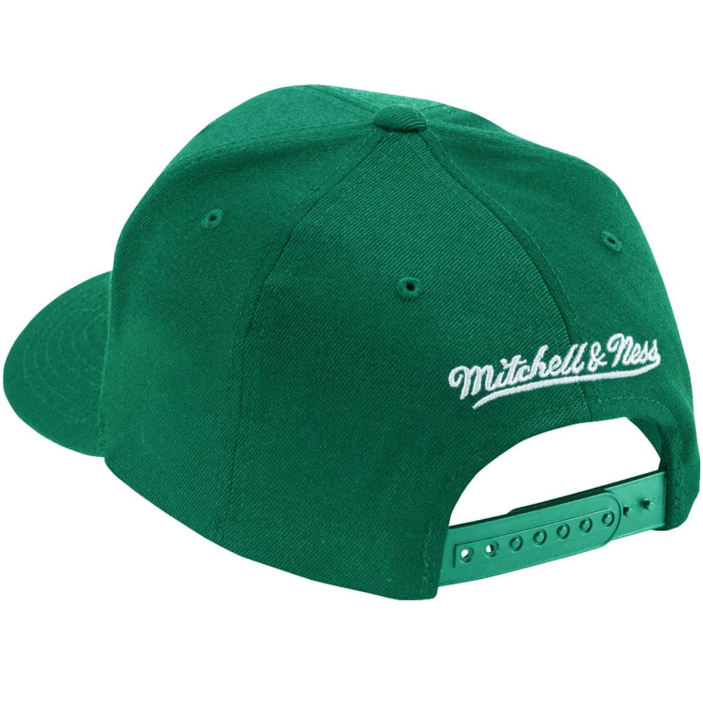 Mitchell And Ness Caps Philadelphia Eagles Mitchell & Ness NFL Sweep Right Classic Red Curve Snapback Hat - Green