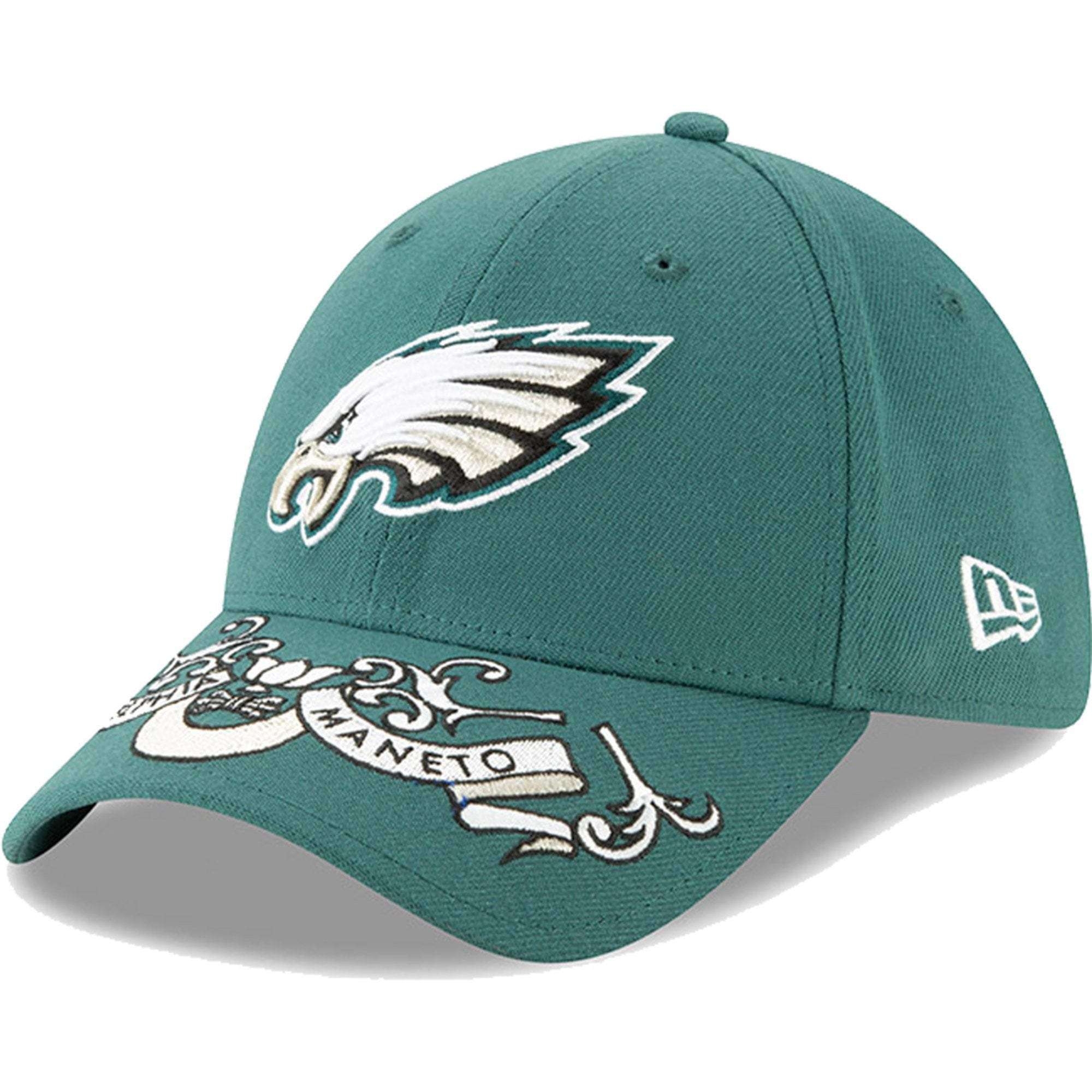 New Era Caps Philadelphia Eagles New Era 2019 NFL Draft 39THIRTY Stretch-Fit Hat - Green