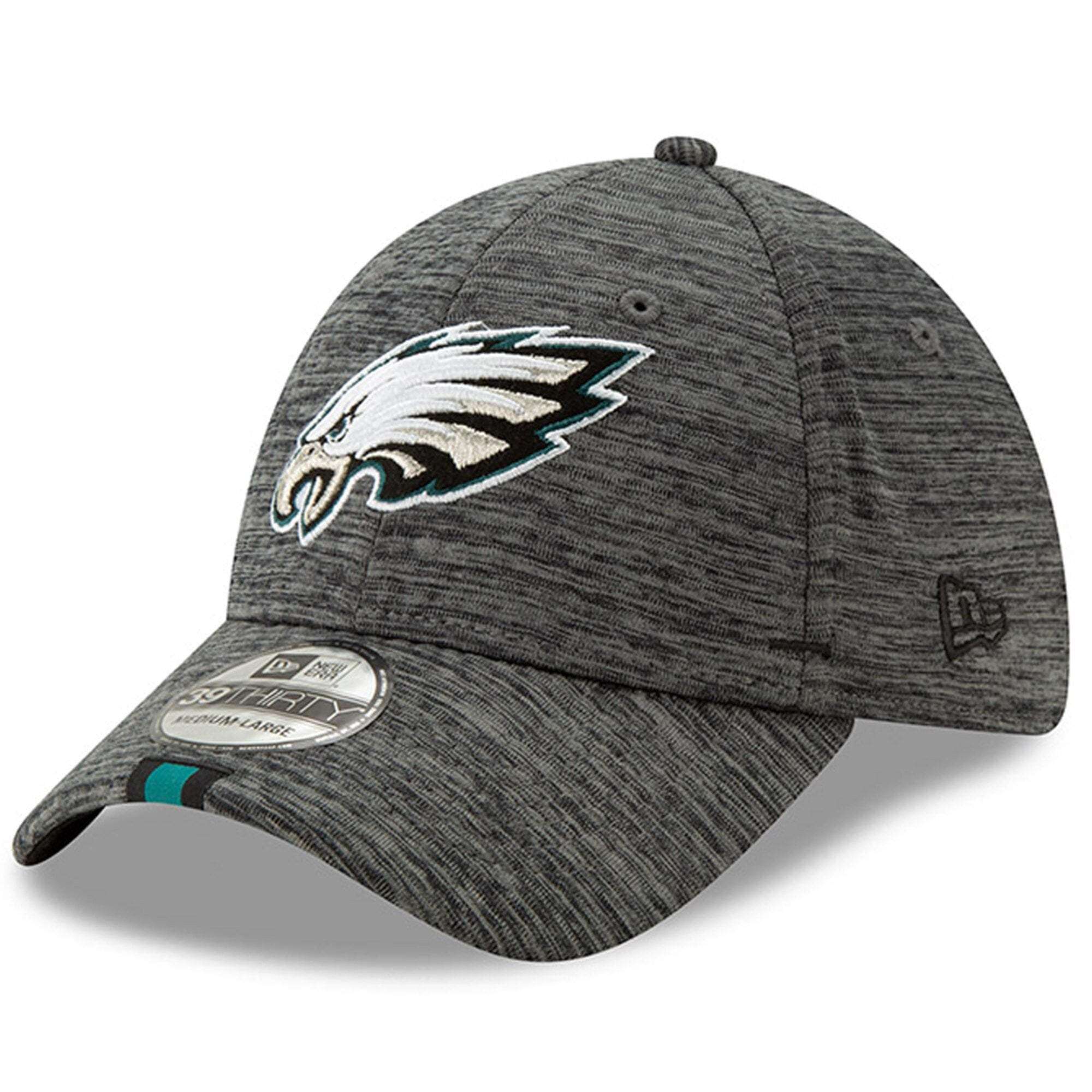 New Era Caps Philadelphia Eagles New Era 2019 NFL Training Camp 39THIRTY Stretch-Fit Hat - Graphite