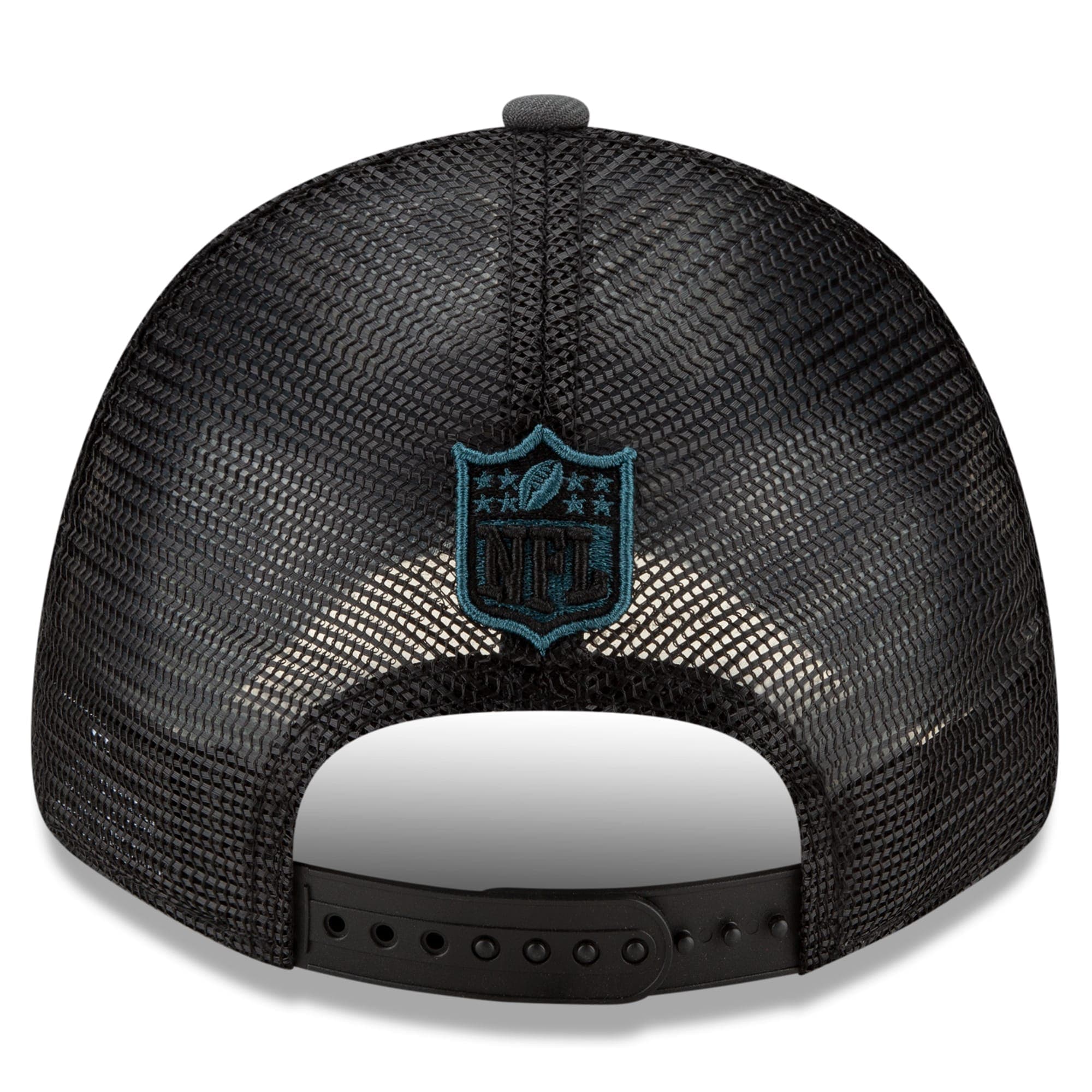 New Era Caps Philadelphia Eagles New Era 2021 NFL Draft 9FORTY Snapback Curve Hat - Graphite