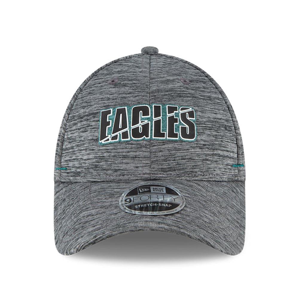 New Era Caps Philadelphia Eagles New Era NFL 2020 Summer Sideline 9FORTY Snapback Curve Hat - Heather