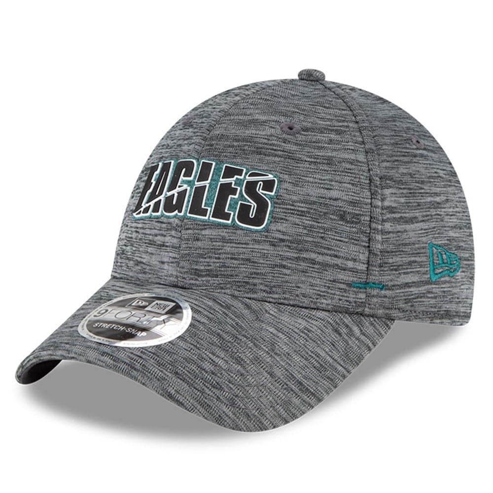 New Era Caps Philadelphia Eagles New Era NFL 2020 Summer Sideline 9FORTY Snapback Curve Hat - Heather