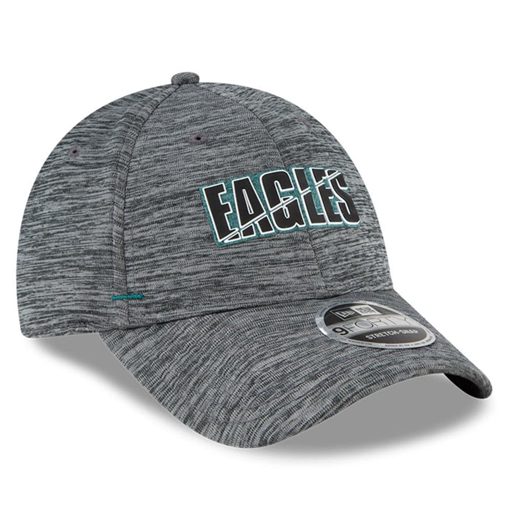 New Era Caps Philadelphia Eagles New Era NFL 2020 Summer Sideline 9FORTY Snapback Curve Hat - Heather