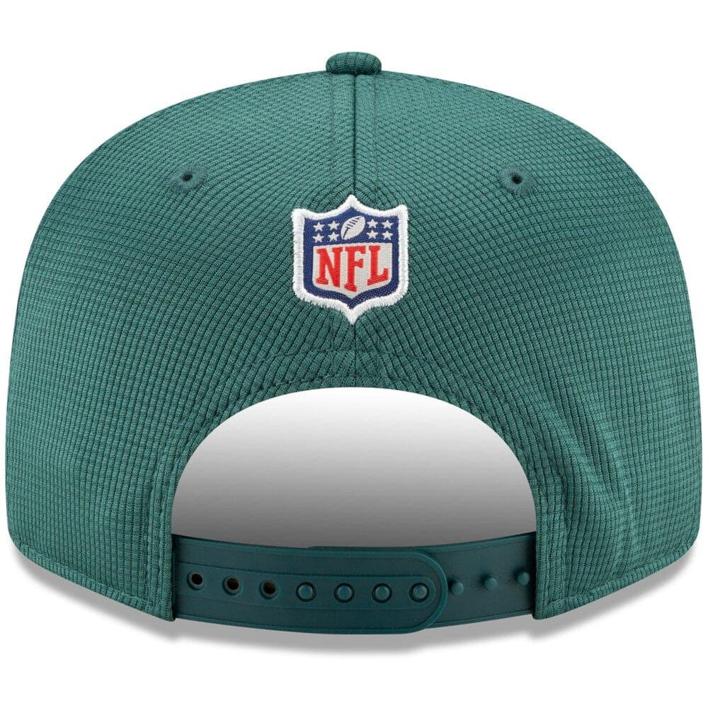 New Era Caps Philadelphia Eagles New Era NFL 2021 Sideline Home 9FIFTY Snapback Hat - Green