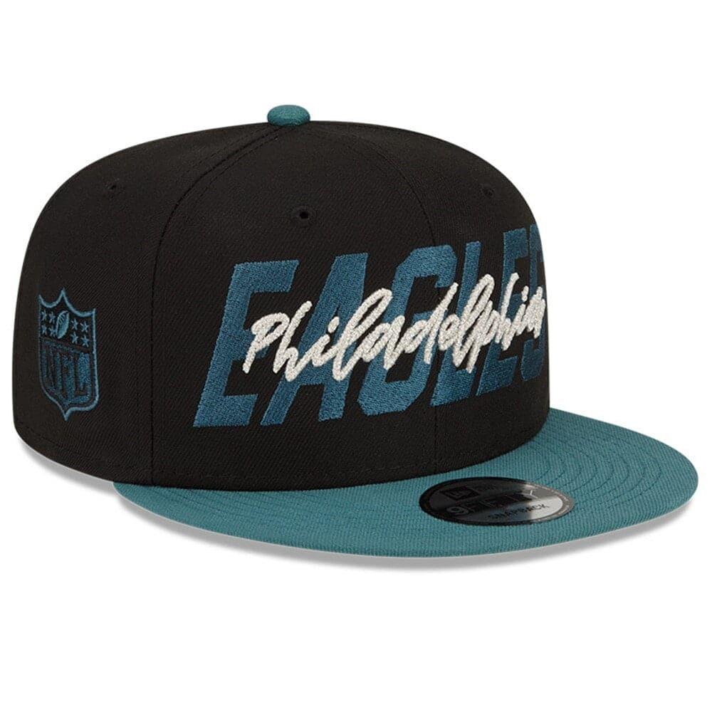 New Era Caps Philadelphia Eagles New Era NFL 2022 Draft On-Stage 9FIFTY Snapback Hat - Black