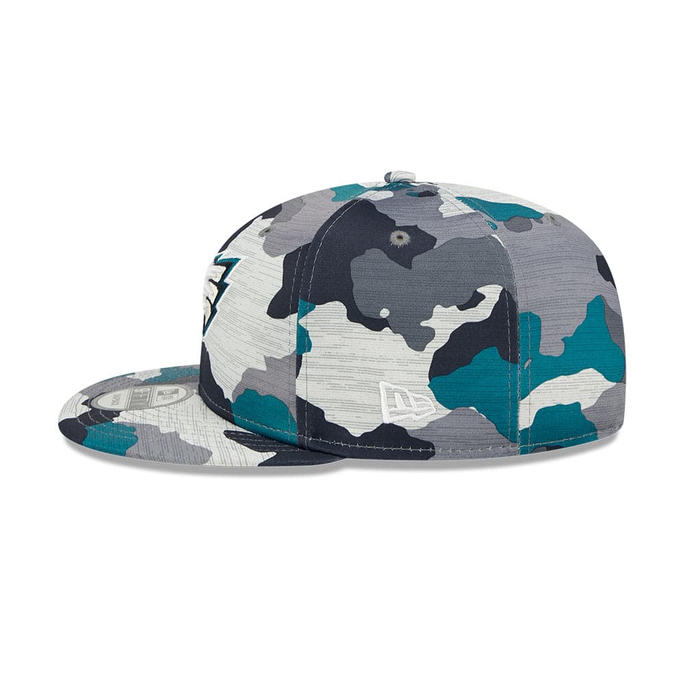 New Era Caps Philadelphia Eagles New Era NFL 22 Training Camp 9FIFTY Snapback Hat - Camo