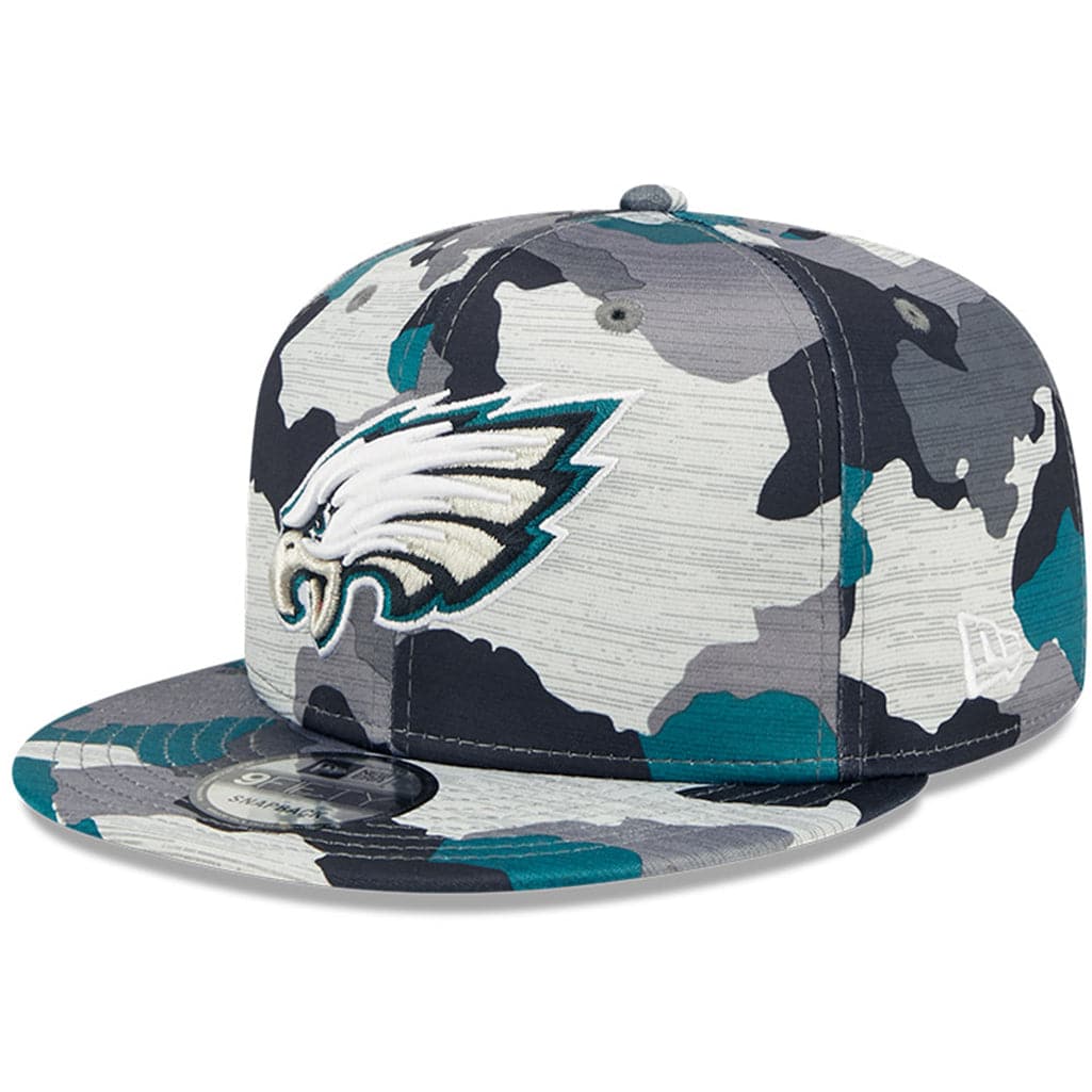New Era Caps Philadelphia Eagles New Era NFL 22 Training Camp 9FIFTY Snapback Hat - Camo