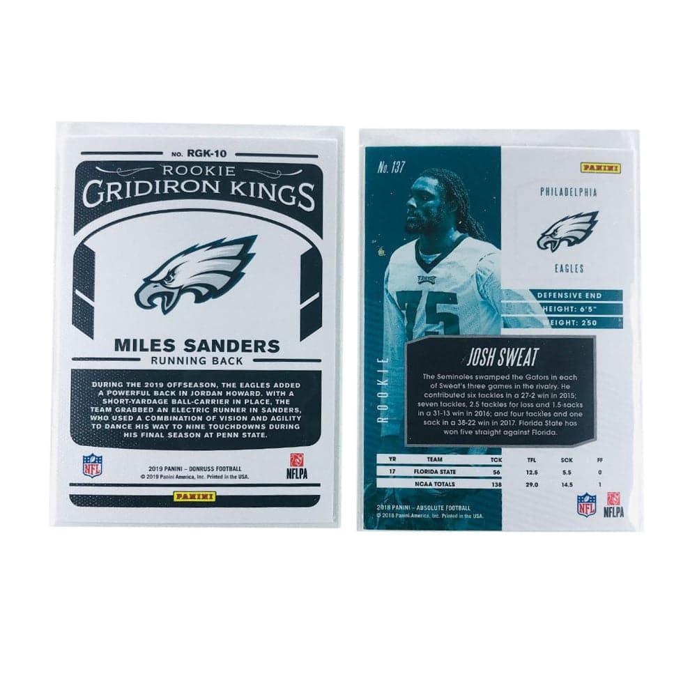 Panini Cards Philadelphia Eagles Panini NFL Rookie 2 Trading Card Set