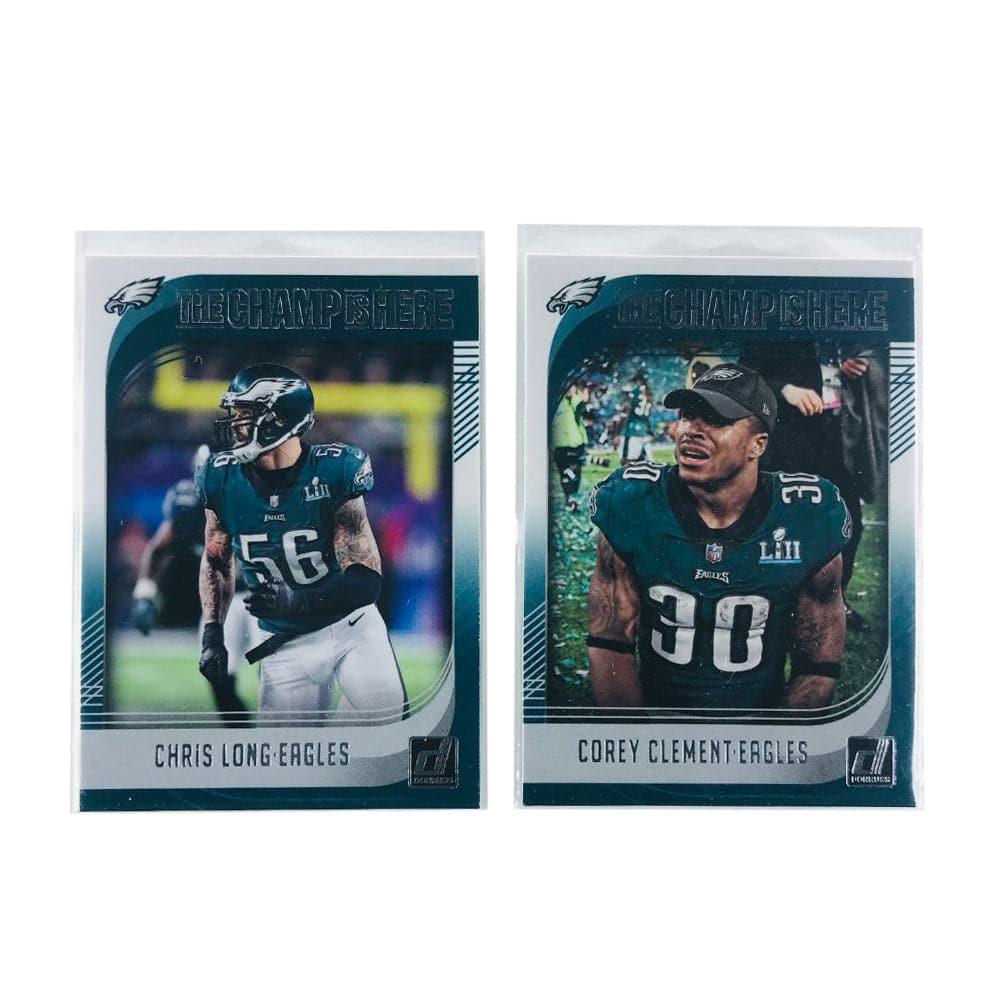 Panini Cards Philadelphia Eagles Panini NFL The Champ Is Here 2 Trading Card Set