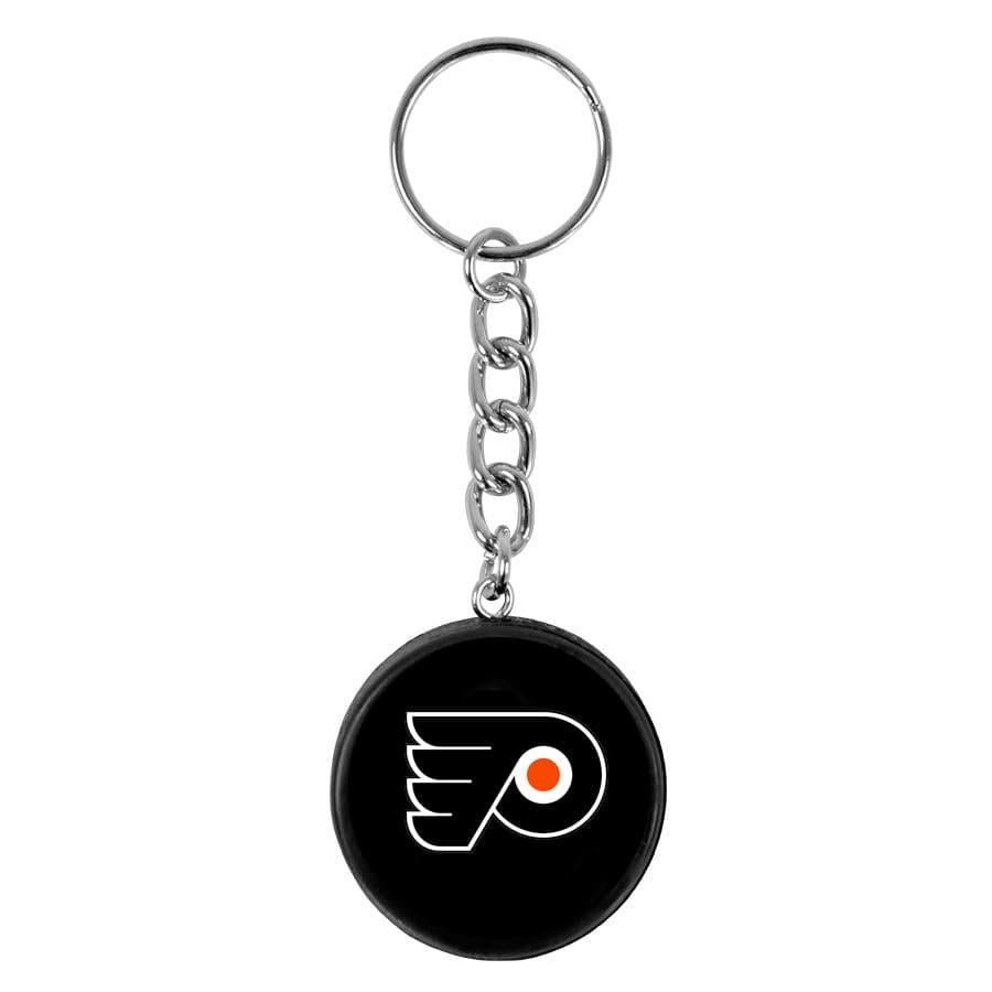 Inglasco Accessories Philadelphia Flyers Inglasco NHL 1.5” Mini Puck Plastic Keychain