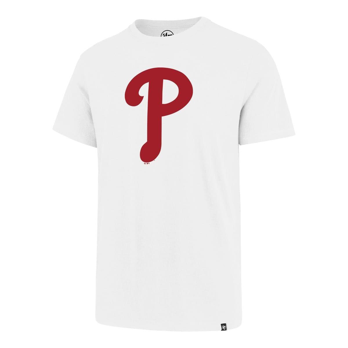47 Brand T-Shirts Philadelphia Phillies '47 MLB Team Imprint Splitter T-Shirt - White