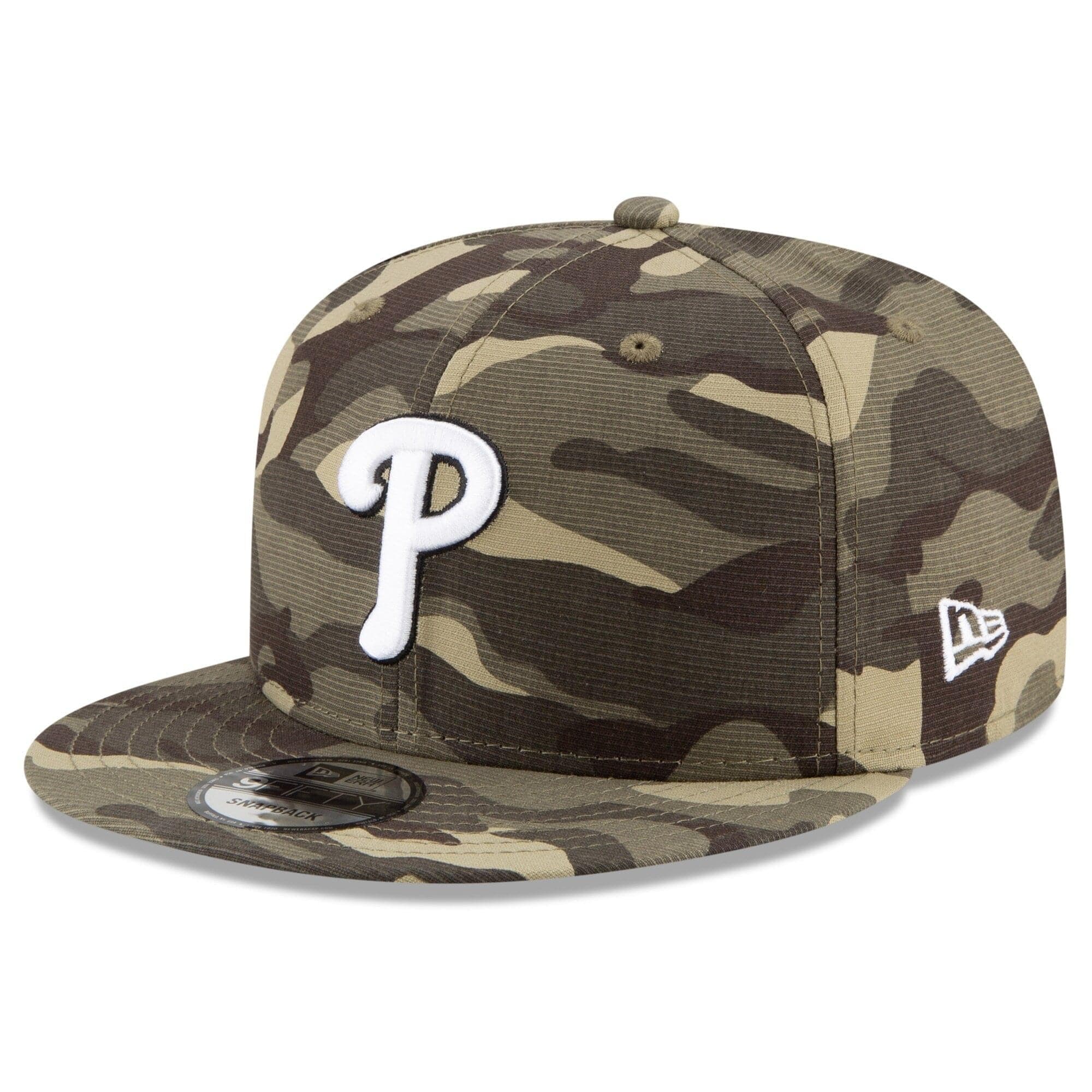 New Era Caps Philadelphia Phillies New Era MLB 2021 Armed Forces 9FIFTY Snapback Hat - Camo