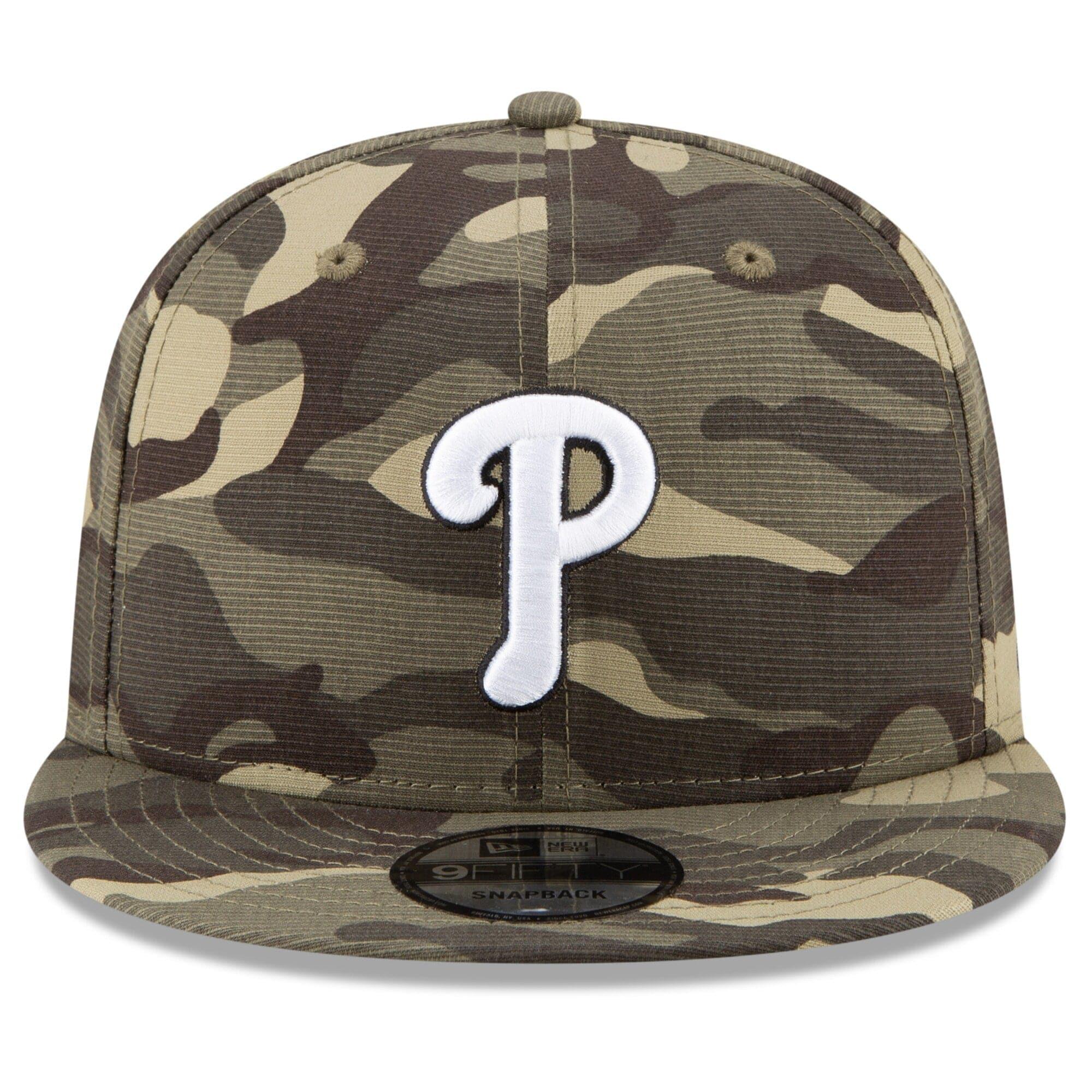 New Era Caps Philadelphia Phillies New Era MLB 2021 Armed Forces 9FIFTY Snapback Hat - Camo