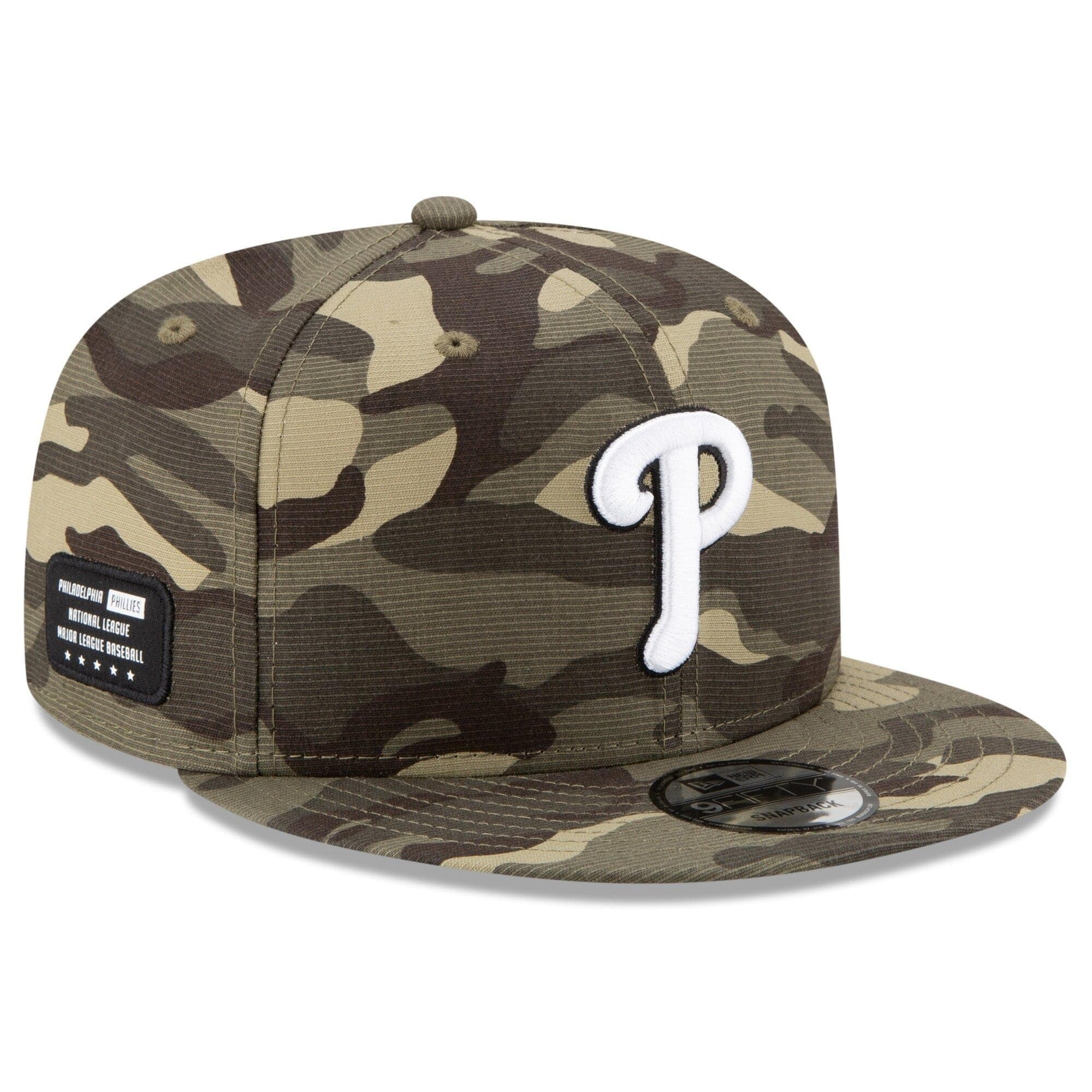 New Era Caps Philadelphia Phillies New Era MLB 2021 Armed Forces 9FIFTY Snapback Hat - Camo