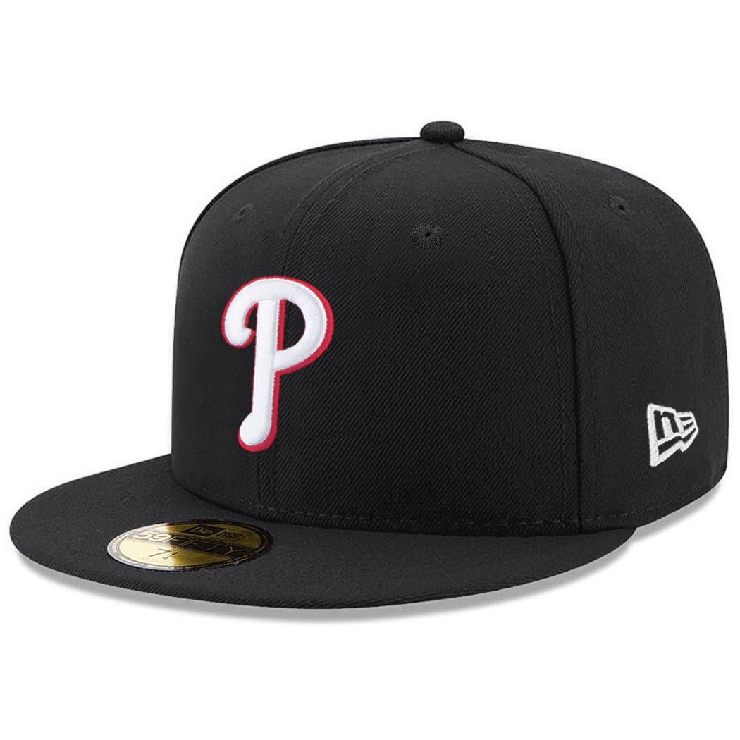 New Era Caps Philadelphia Phillies New Era MLB Team Classic 59FIFTY Fitted Hat - Black
