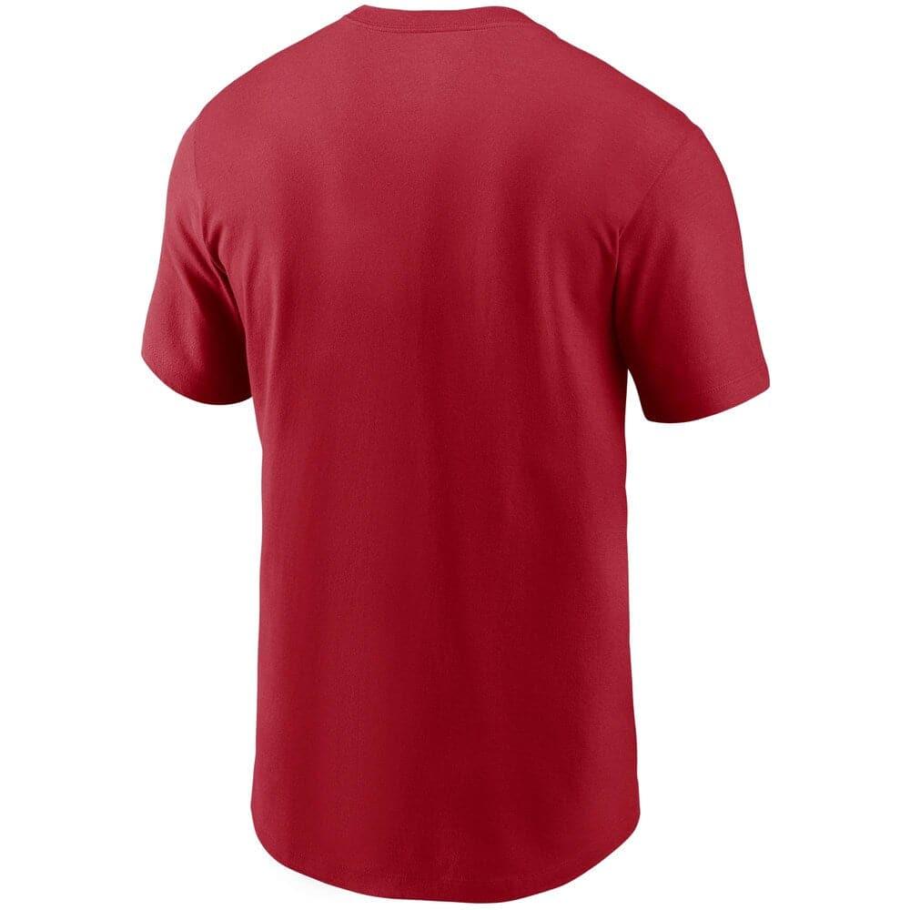 Nike T-Shirts Philadelphia Phillies Nike MLB Team Wordmark T-Shirt - Red