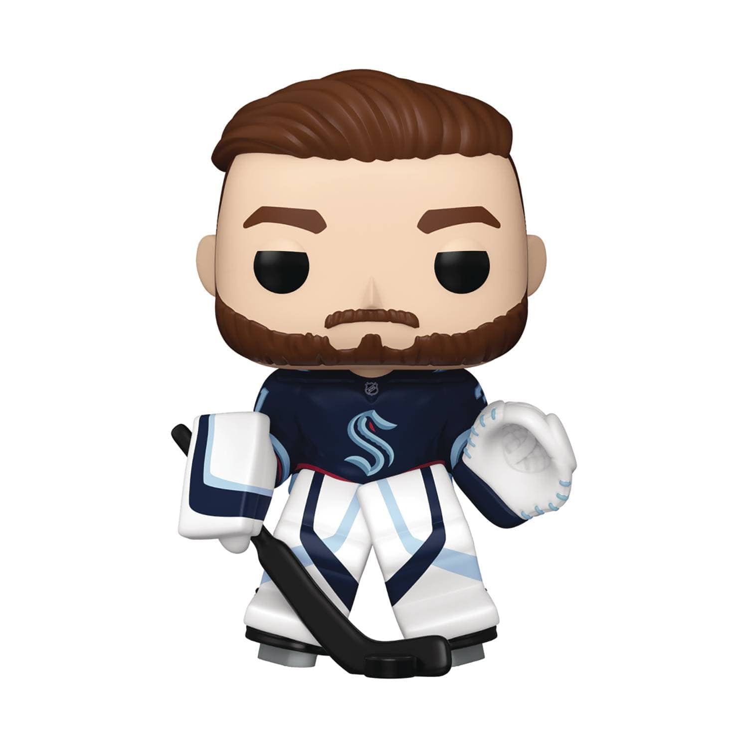 Funko Figures Philipp Grubauer Seattle Kraken Funko NHL Pop 3.75" Figure - Navy