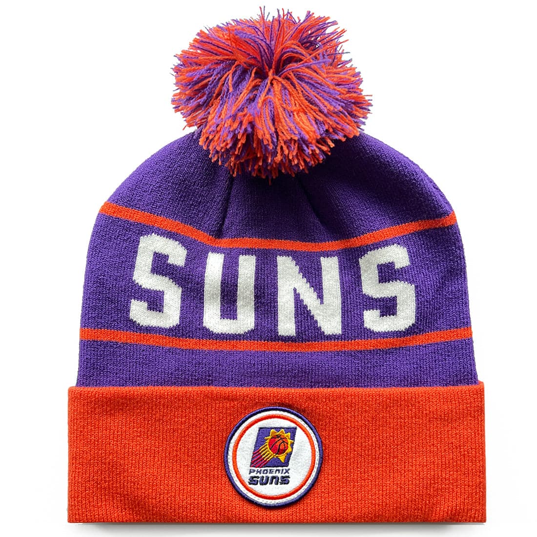 Mitchell And Ness Beanies Phoenix Suns Mitchell & Ness NBA HWC Colour Knit Beanie - Purple