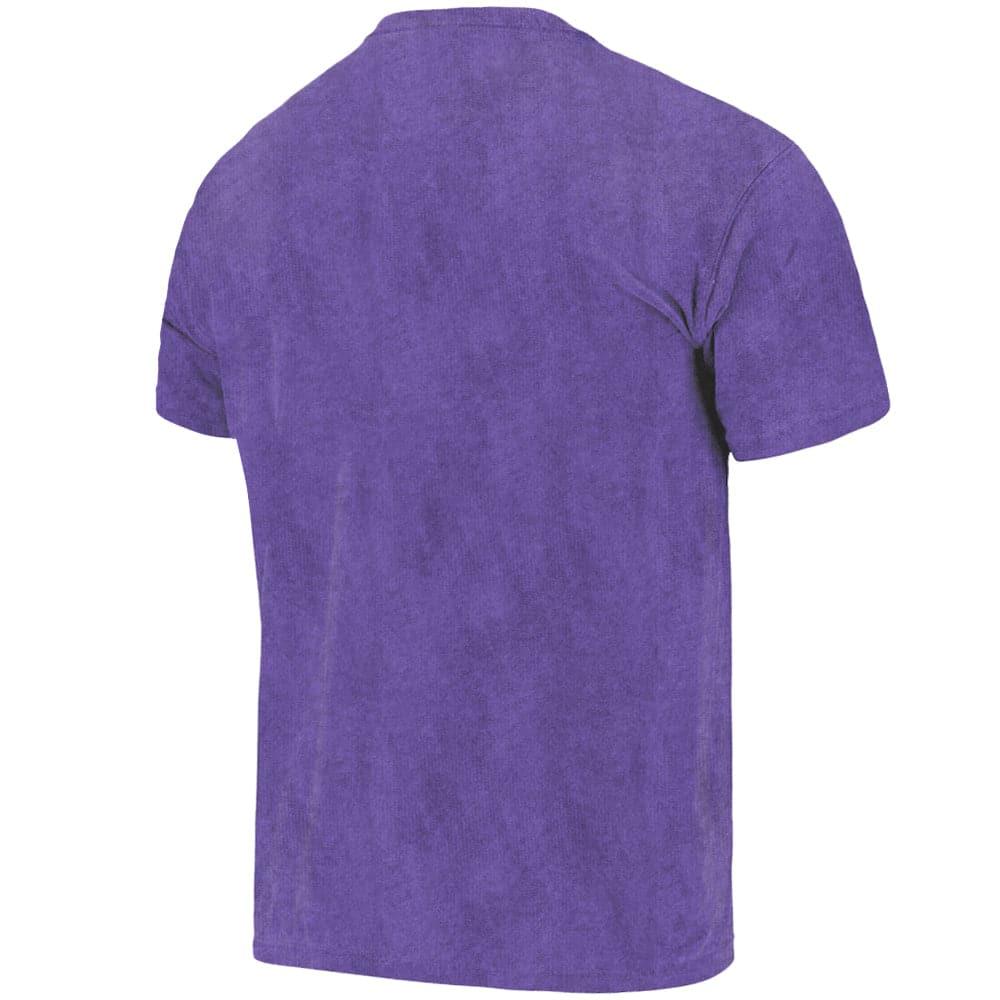 Mitchell And Ness T-Shirts Phoenix Suns Mitchell & Ness NBA XL Logo Snow Wash Vintage T-Shirt - Purple