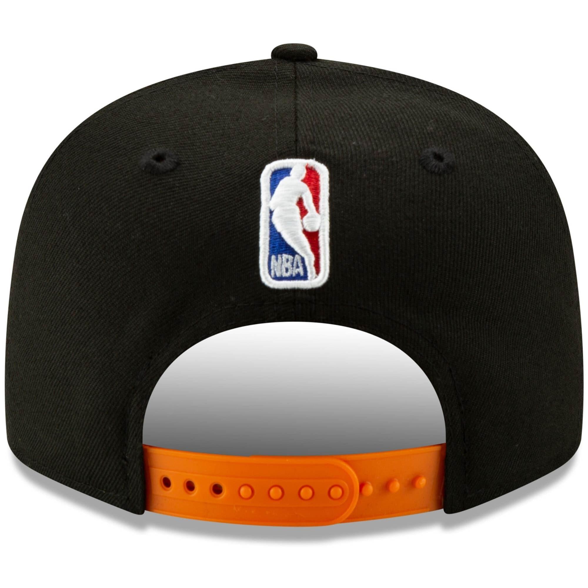 New Era Caps Phoenix Suns New Era NBA 2020 Back Half 9FIFTY Snapback Hat - Black