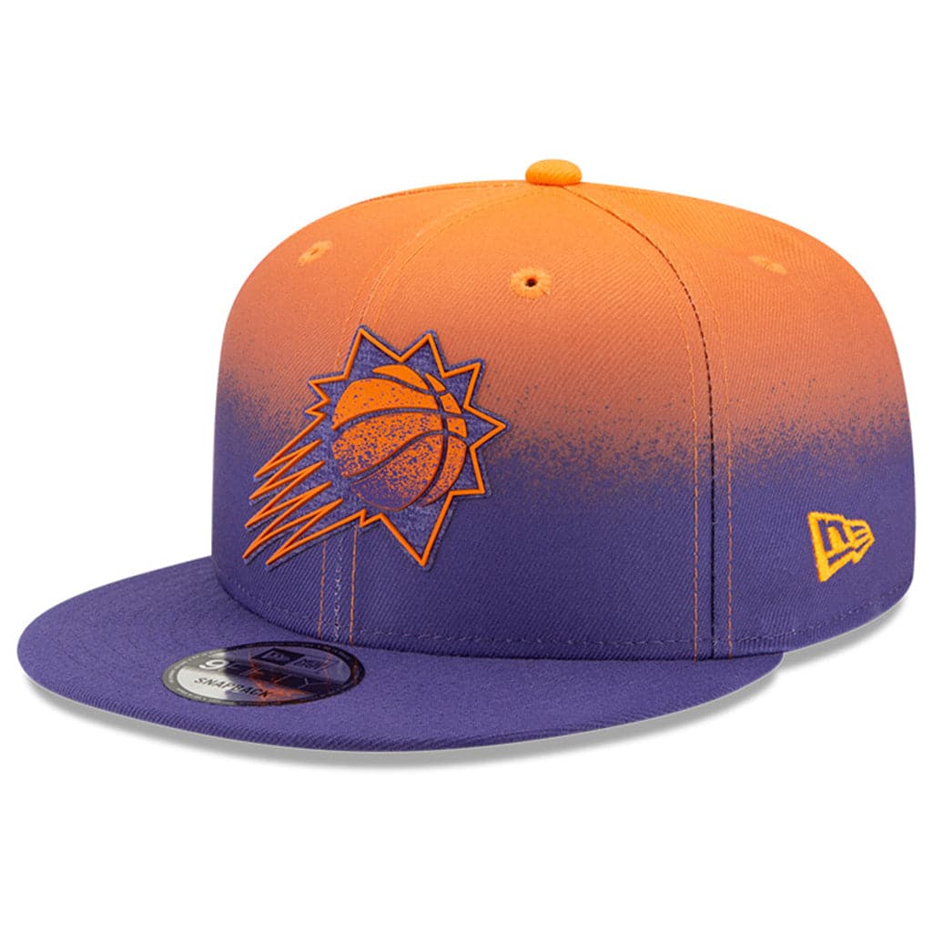 New Era Caps Phoenix Suns New Era NBA 2021 Back Half 9FIFTY Snapback Hat - Orange