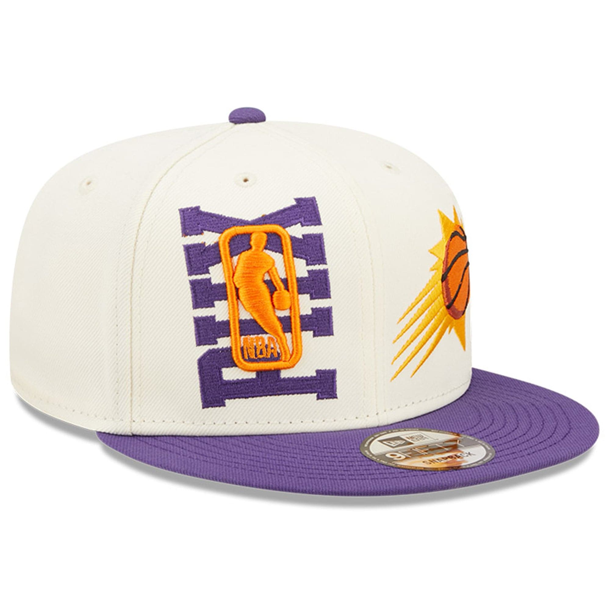 New Era Caps Phoenix Suns New Era NBA 2022 Draft 9FIFTY Snapback Hat - Cream