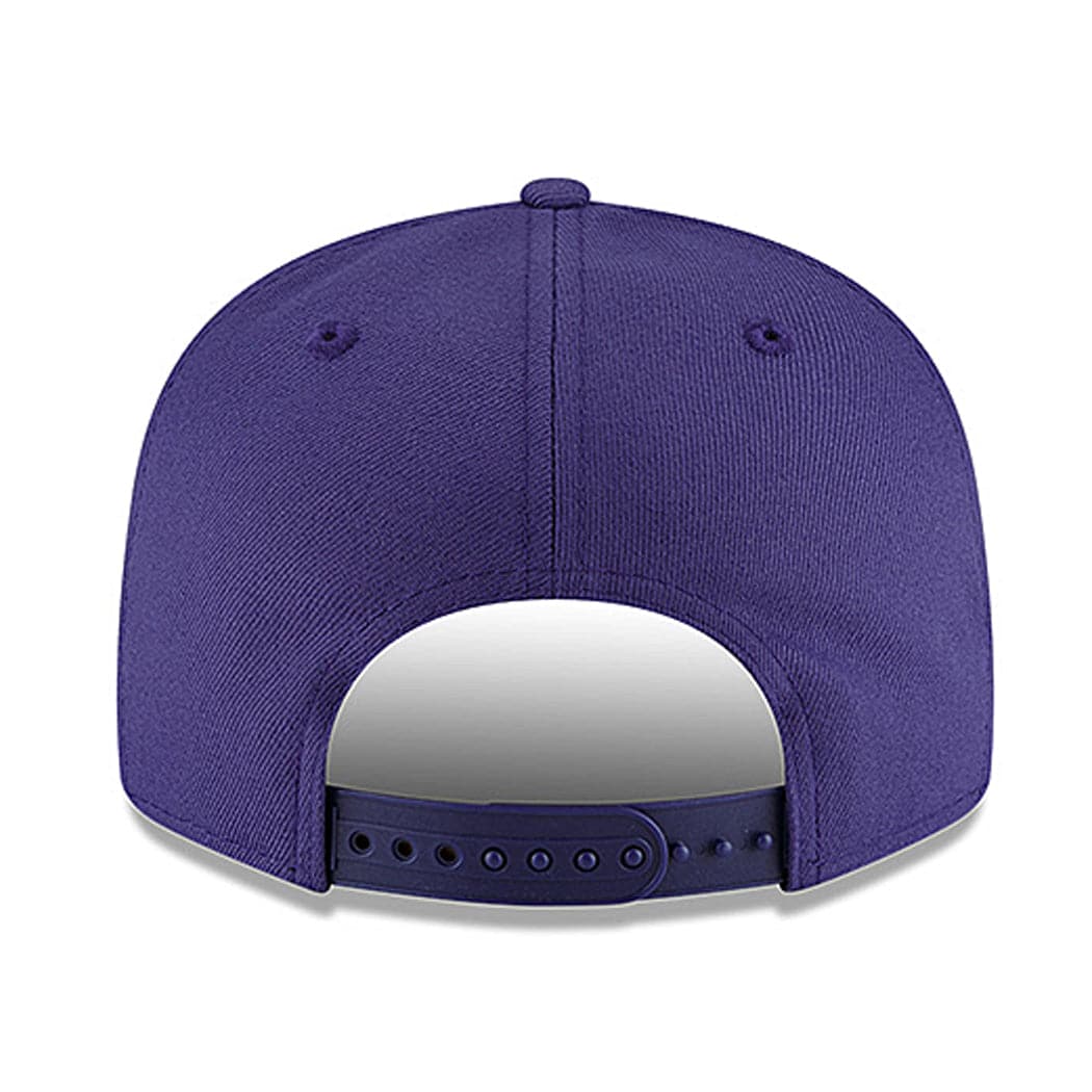 New Era Caps Phoenix Suns New Era NBA 21-22 Back Half 9FIFTY Snapback Hat - Purple