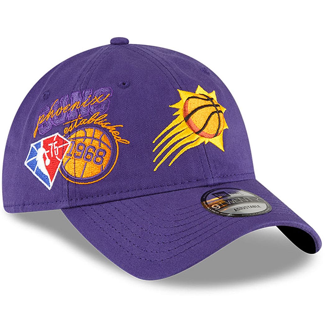 New Era Caps Phoenix Suns New Era NBA 21-22 Back Half 9TWENTY Hat - Purple