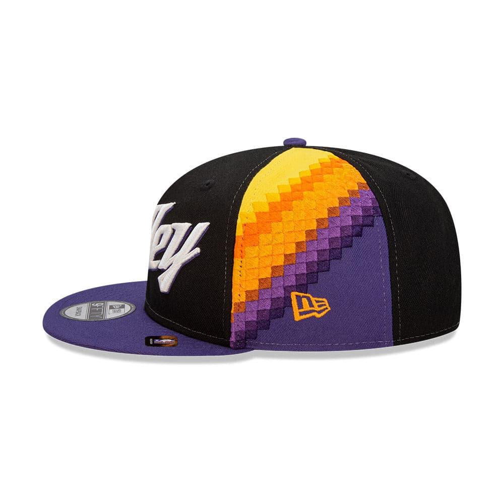 New Era Caps Phoenix Suns New Era NBA 21-22 City Edition 9FIFTY Snapback Hat - BLACK