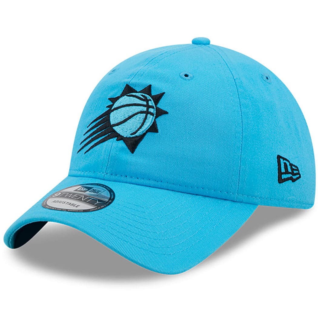 New Era Caps Phoenix Suns New Era NBA 22-23 City Edition 9TWENTY Strapback Hat - Blue