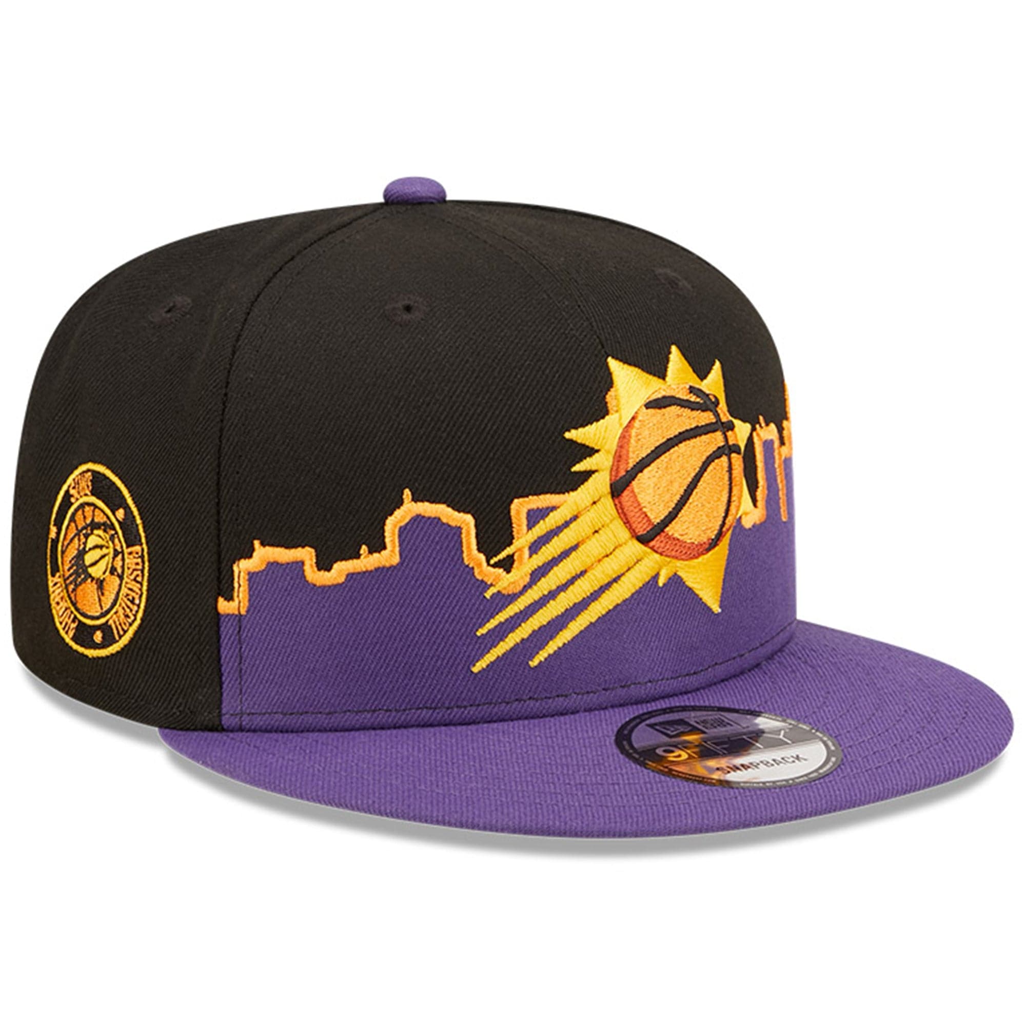 New Era Caps Phoenix Suns New Era NBA 22-23 Tip Off 9FIFTY Snapback Hat - Black