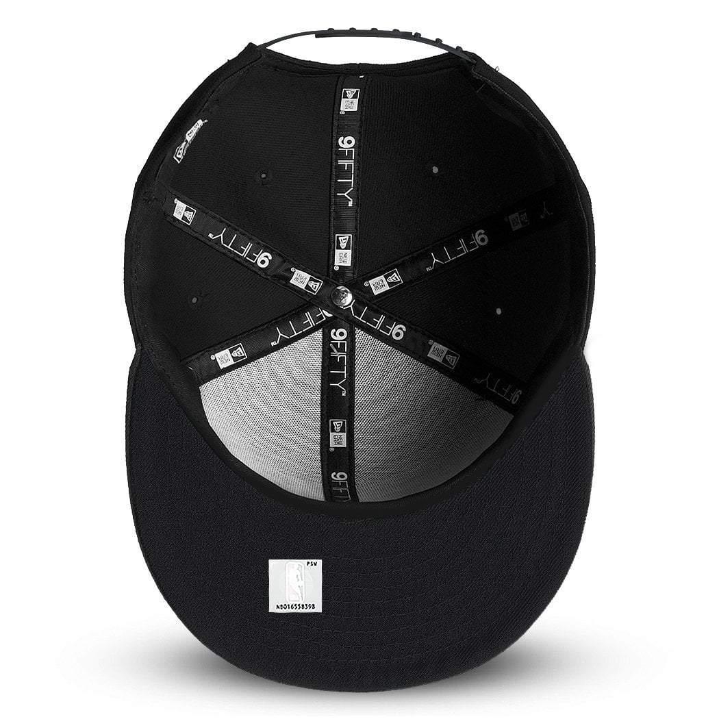 New Era Caps Phoenix Suns New Era NBA Black On Black 9FIFTY Snapback Hat