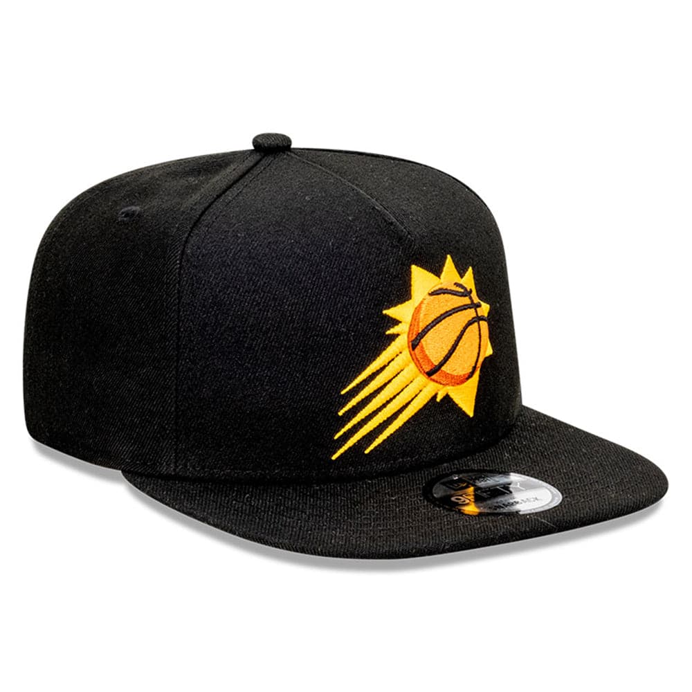 New Era Caps Phoenix Suns New Era NBA Team 9FIFTY A-Frame Snapback Hat - Black