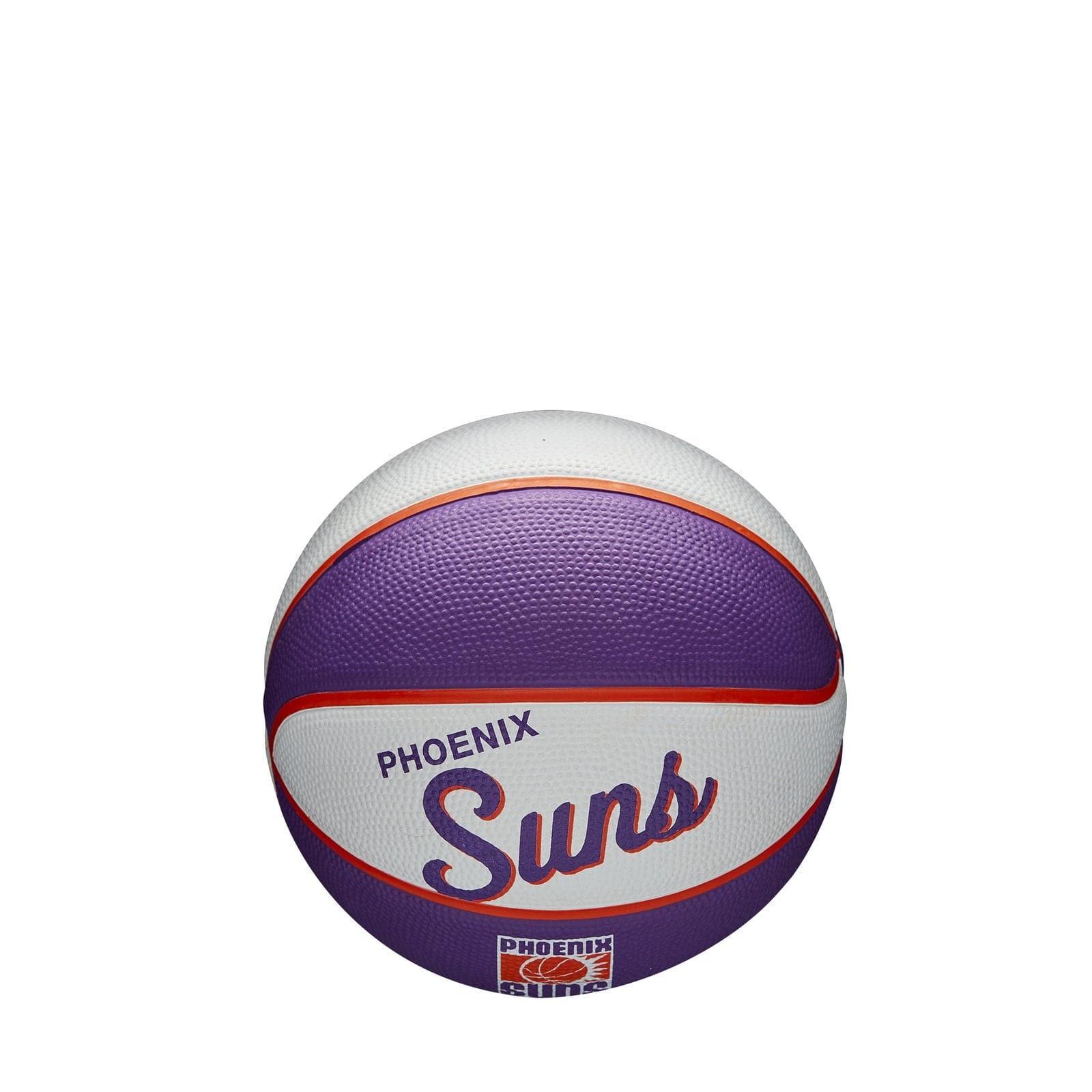 Wilson Sporting Goods Balls Phoenix Suns Wilson NBA Team Retro Mini Outdoor Basketball Ball