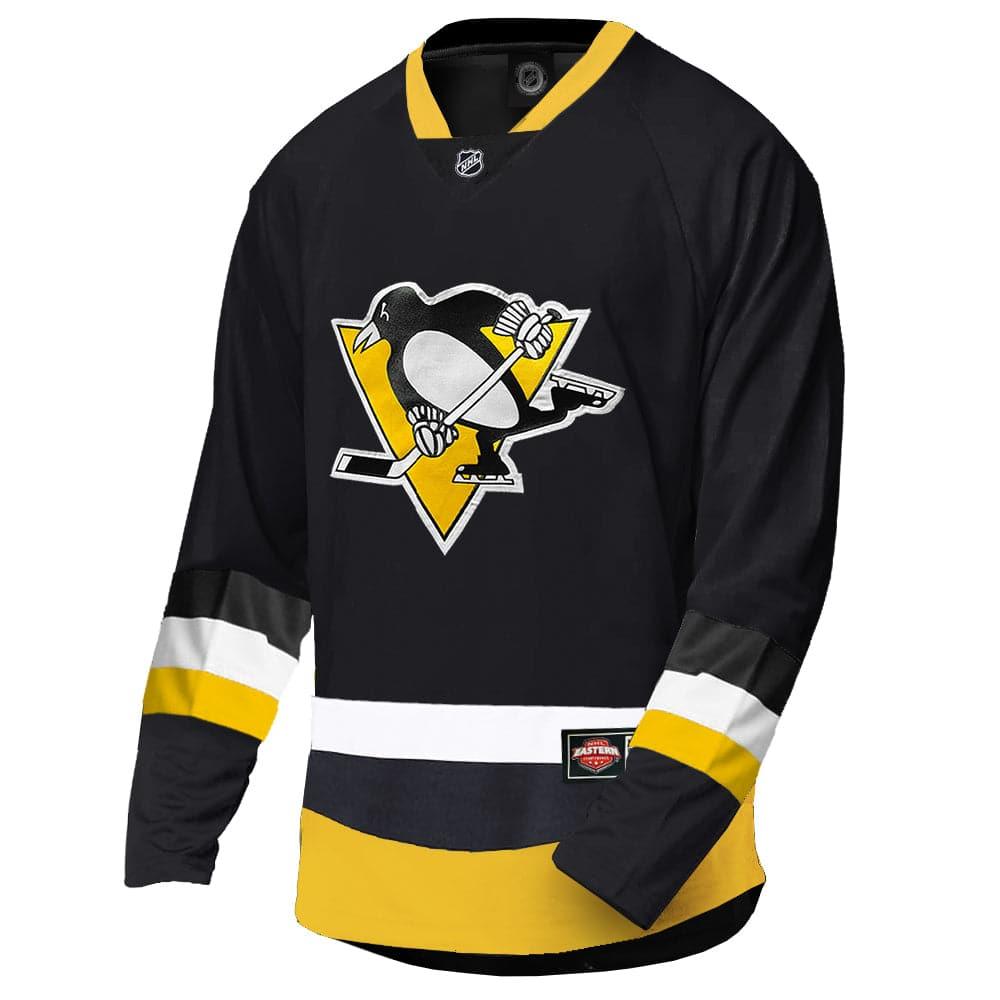 Majestic Athletic Jerseys Pittsburgh Penguins Majestic NHL Fan Replica Jersey - Black
