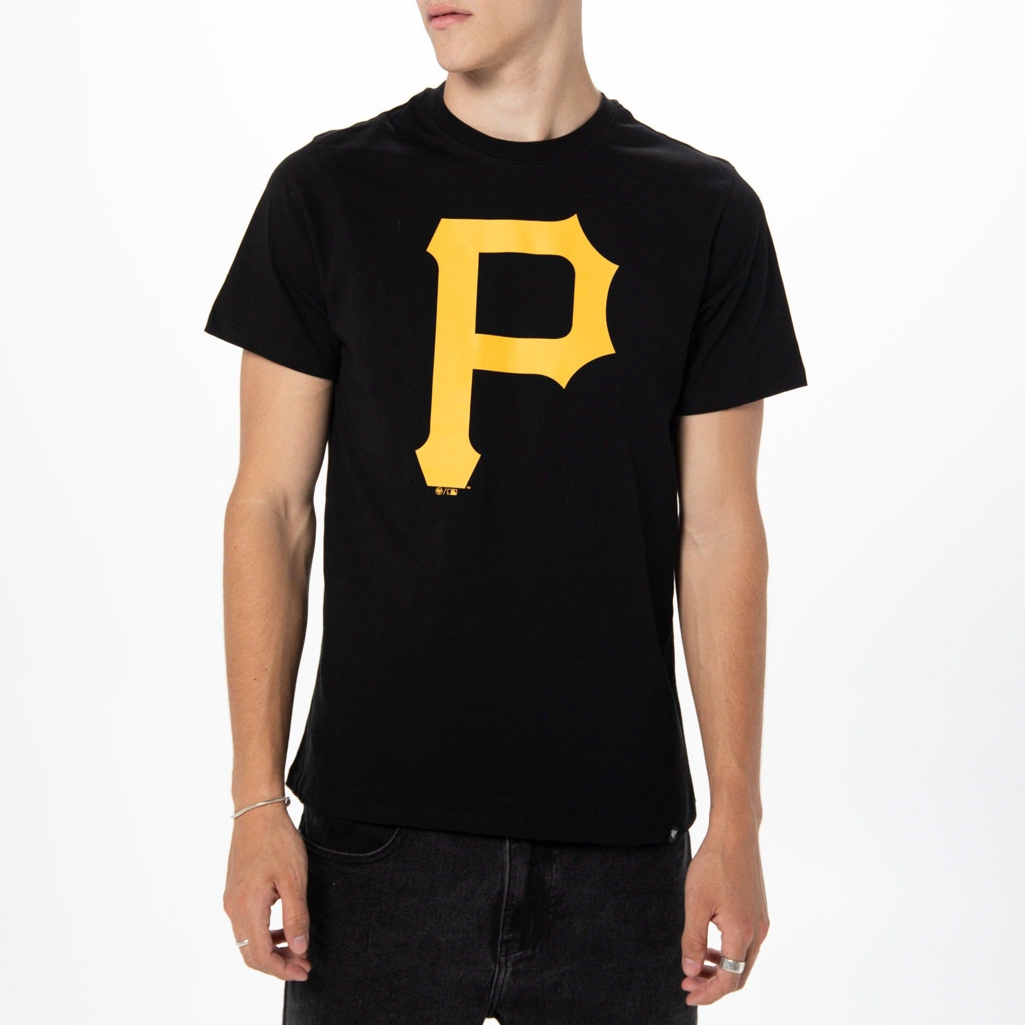 47 Brand T-Shirts Pittsburgh Pirates '47 MLB Imprint Echo T-Shirt - Black
