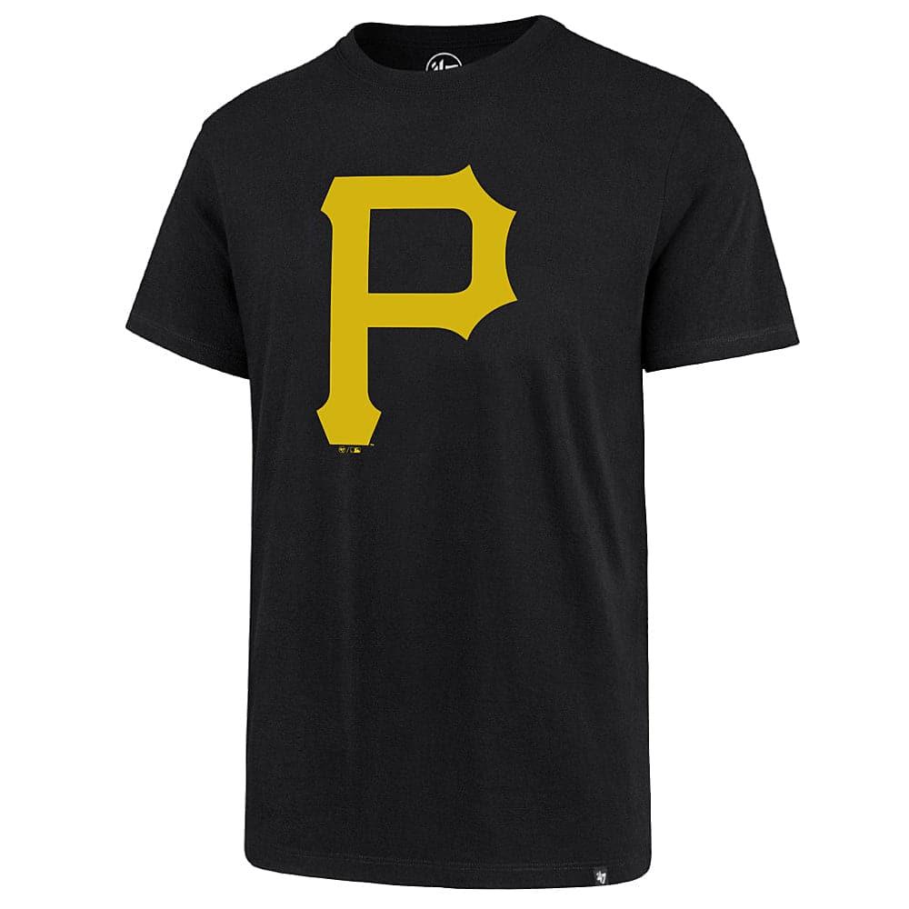 47 Brand T-Shirts Pittsburgh Pirates '47 MLB Imprint Echo T-Shirt - Black