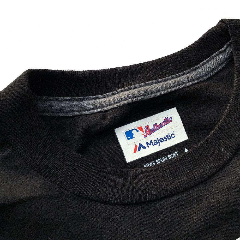 Majestic Athletic Long Sleeve Tees Pittsburgh Pirates Majestic MLB Team Drive Long Sleeve T-Shirt -Black