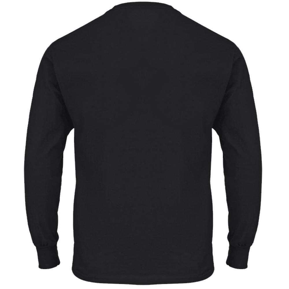 Majestic Athletic Long Sleeve Tees Pittsburgh Pirates Majestic MLB Team Drive Long Sleeve T-Shirt -Black