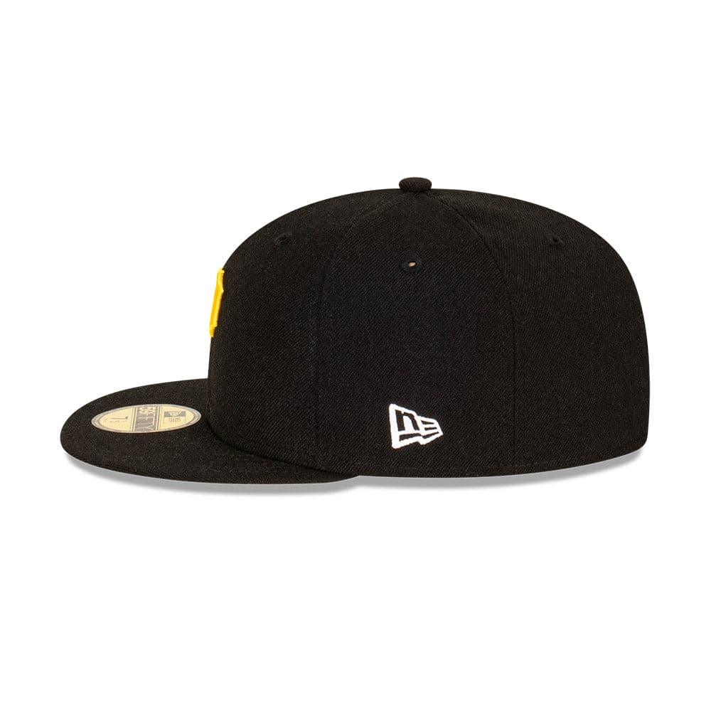 New Era Caps Pittsburgh Pirates New Era MLB 1960 World Series Patch 59FIFTY Fitted Hat - Black