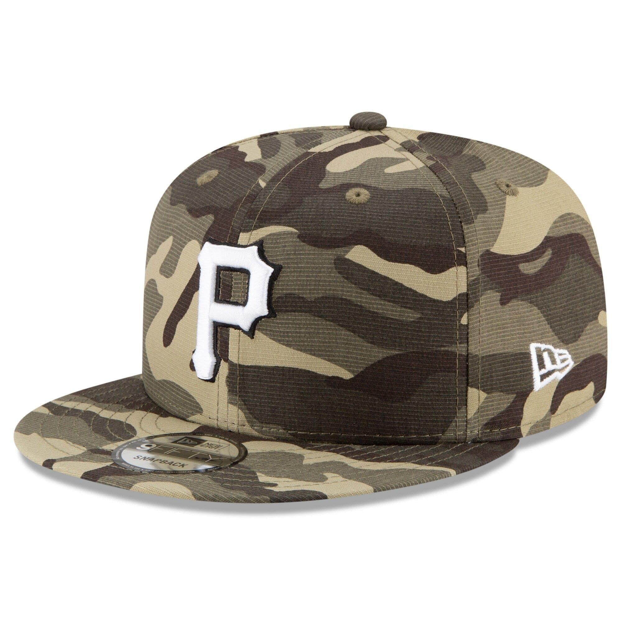 New Era Caps Pittsburgh Pirates New Era MLB 2021 Armed Forces 9FIFTY Snapback Hat - Camo