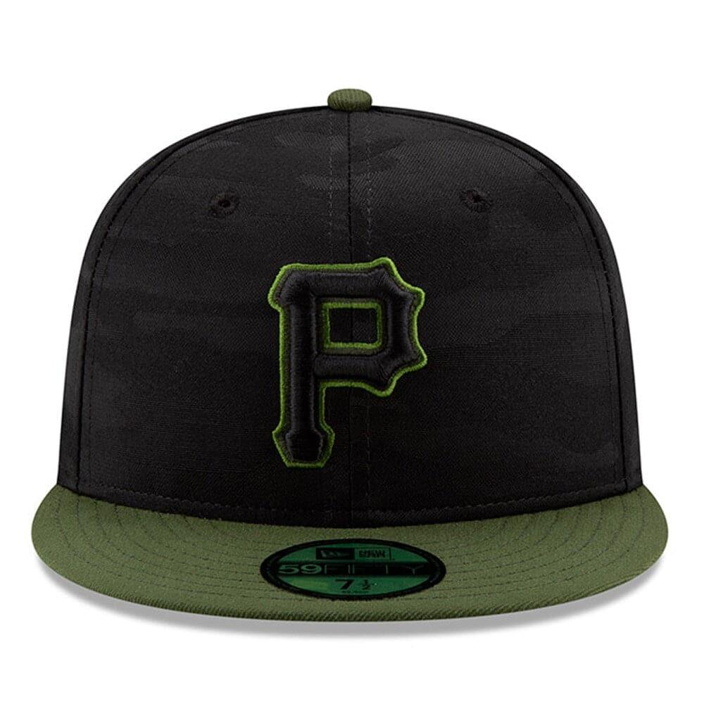 New Era Caps Pittsburgh Pirates New Era MLB AC On-Field Alt 3 59FIFTY Fitted Hat - Black