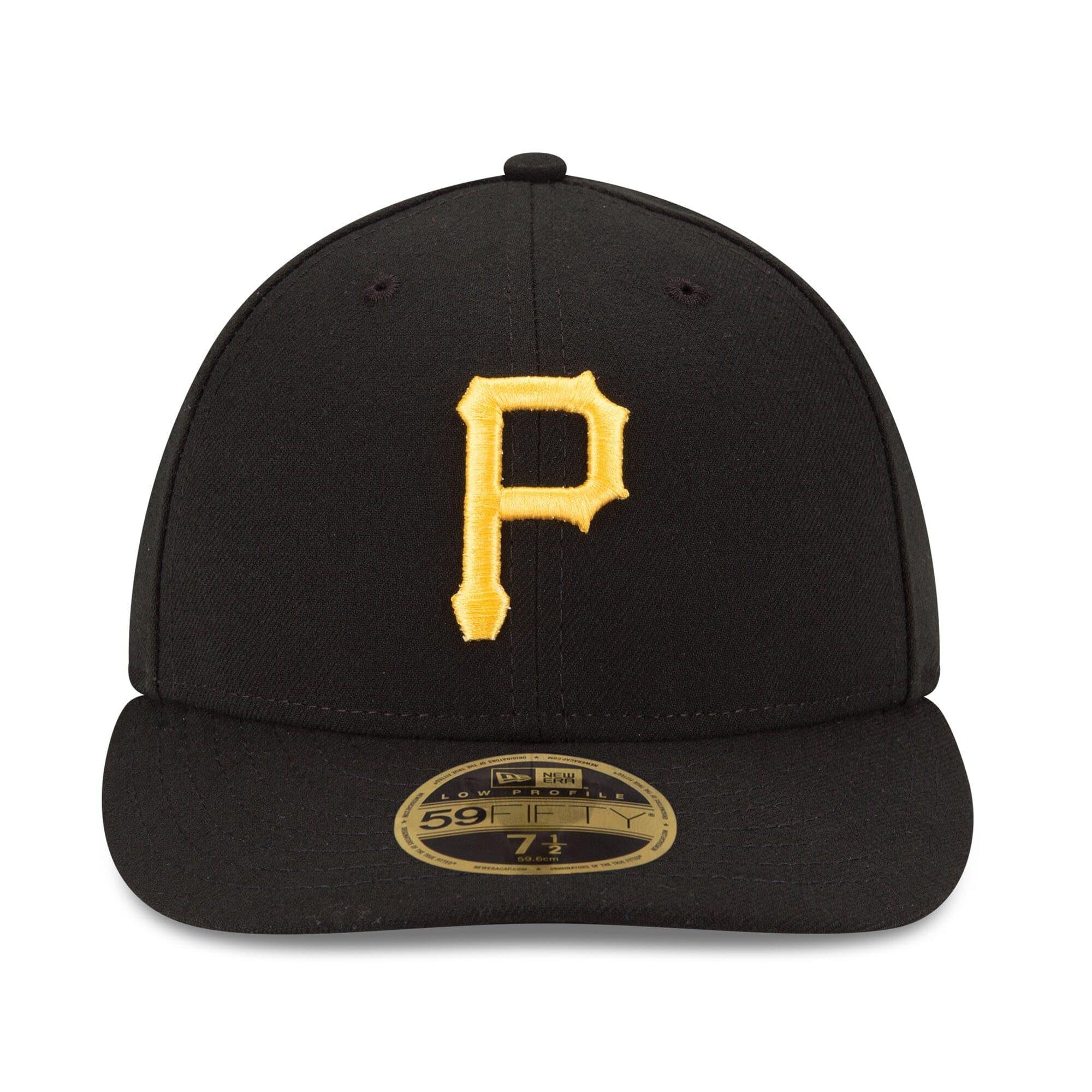 New Era Caps Pittsburgh Pirates New Era MLB AC On-Field Home Low Profile 59FIFTY Fitted Hat - Black