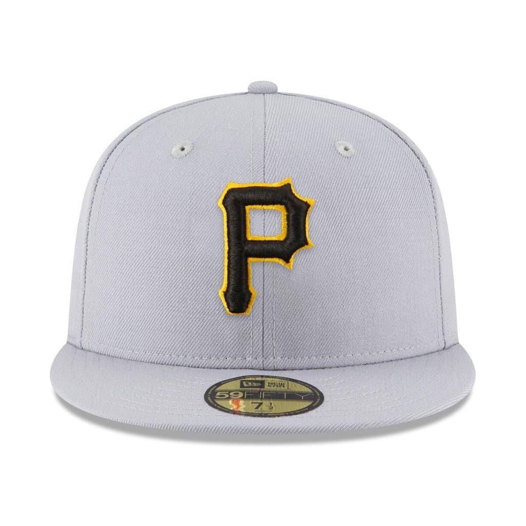 New Era Caps Pittsburgh Pirates New Era MLB Team 59FIFTY Fitted Hat - Grey